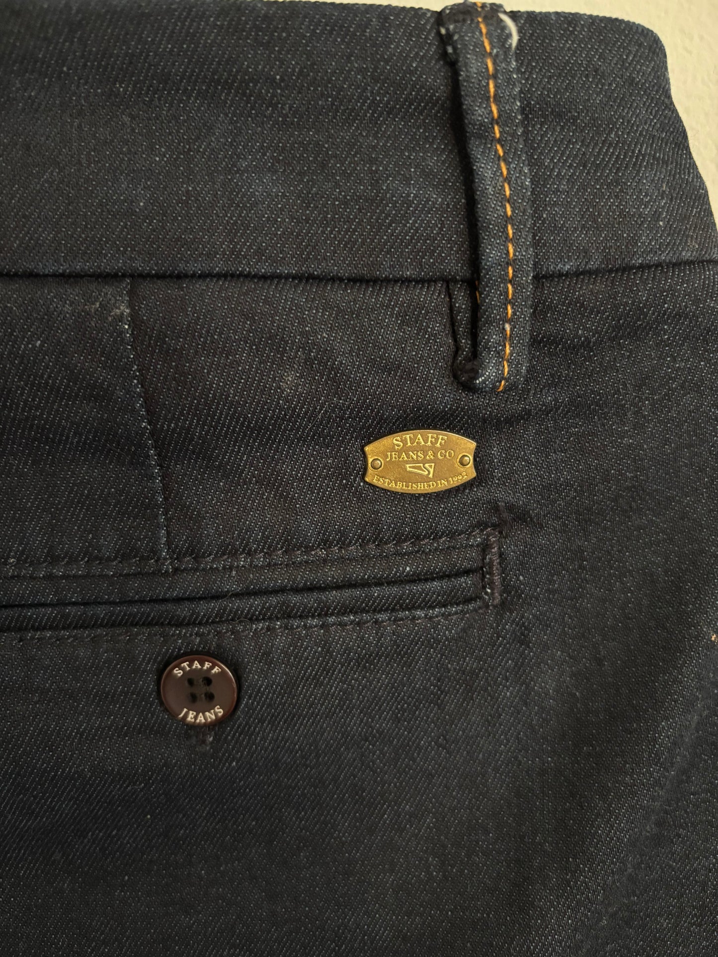 Staff Jeans Dark Wash Denim Mini skirt
