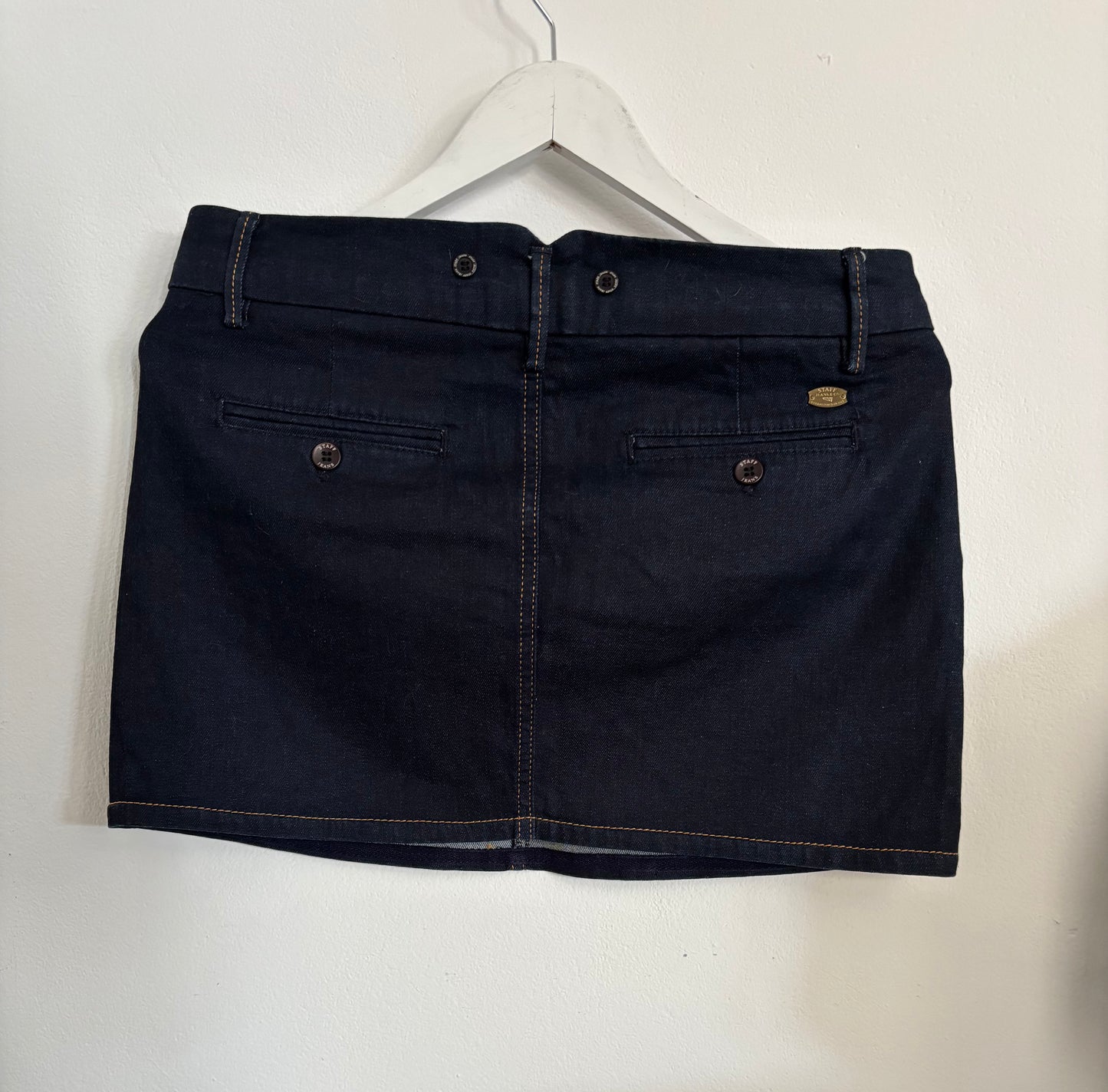 Staff Jeans Dark Wash Denim Mini skirt