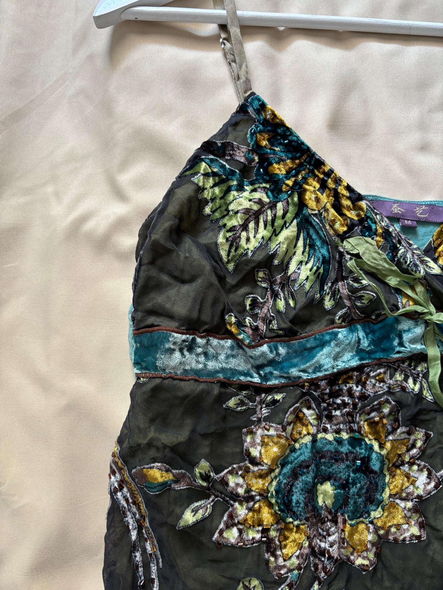 Floral Embroidered Cami Top